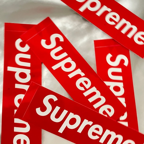 Authentic Supreme Sticker Bundle - Picture 2 of 2